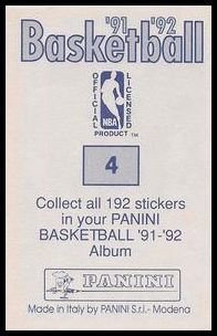 1991-92 Panini Stickers
